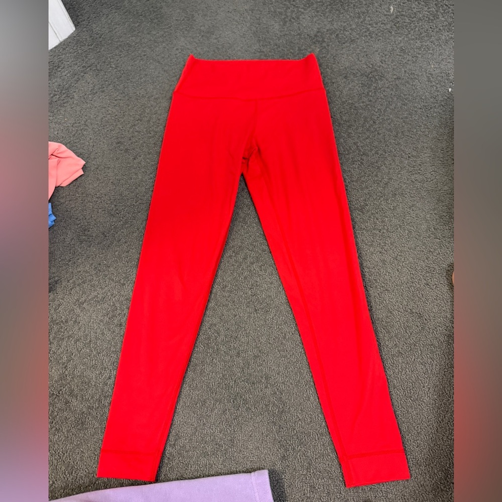 SET Active Bold Red leggings